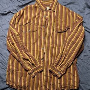 Ruff Hewn Men's Multicolor Striped Shirt